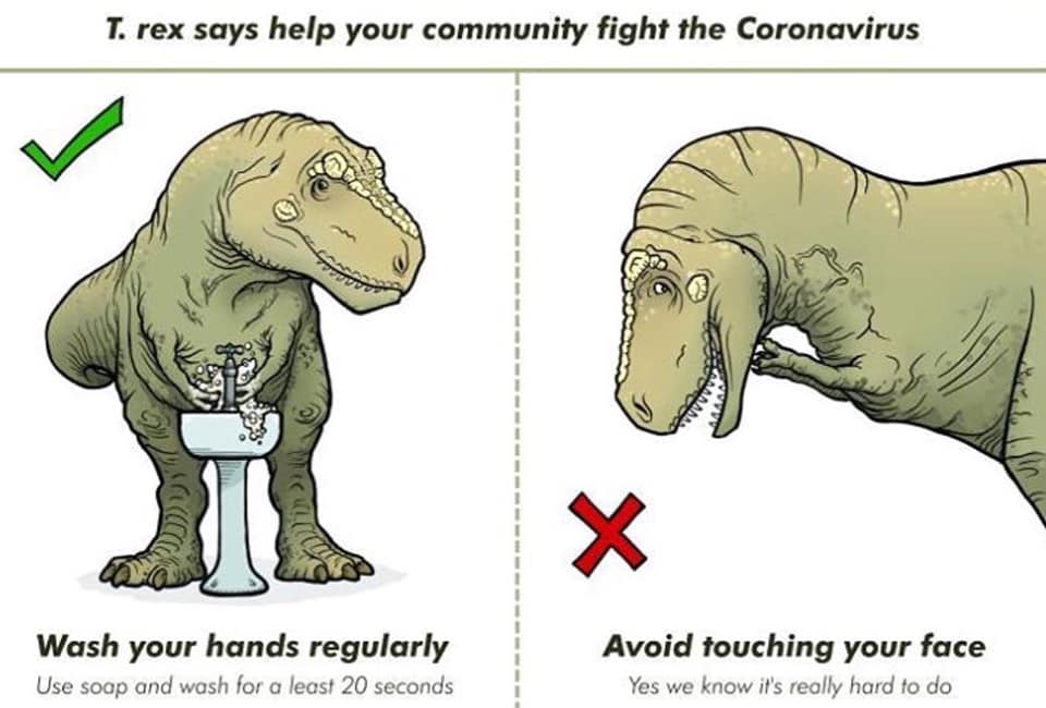 Dinosaur Coronavirus Meme Dinosaur-Coronavirus-Meme-1