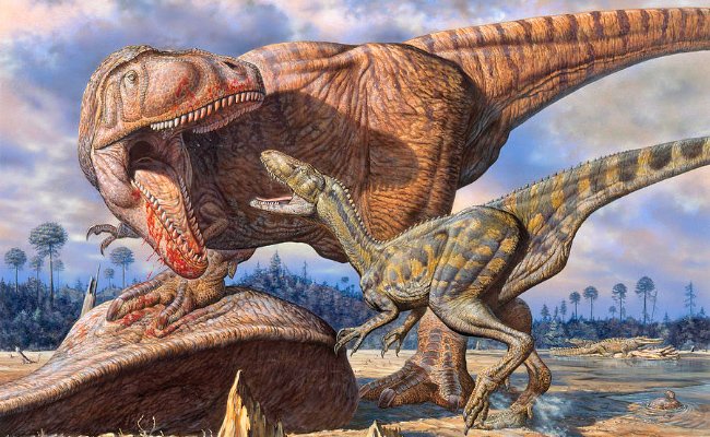 Dinosaurs Hunt Their Prey